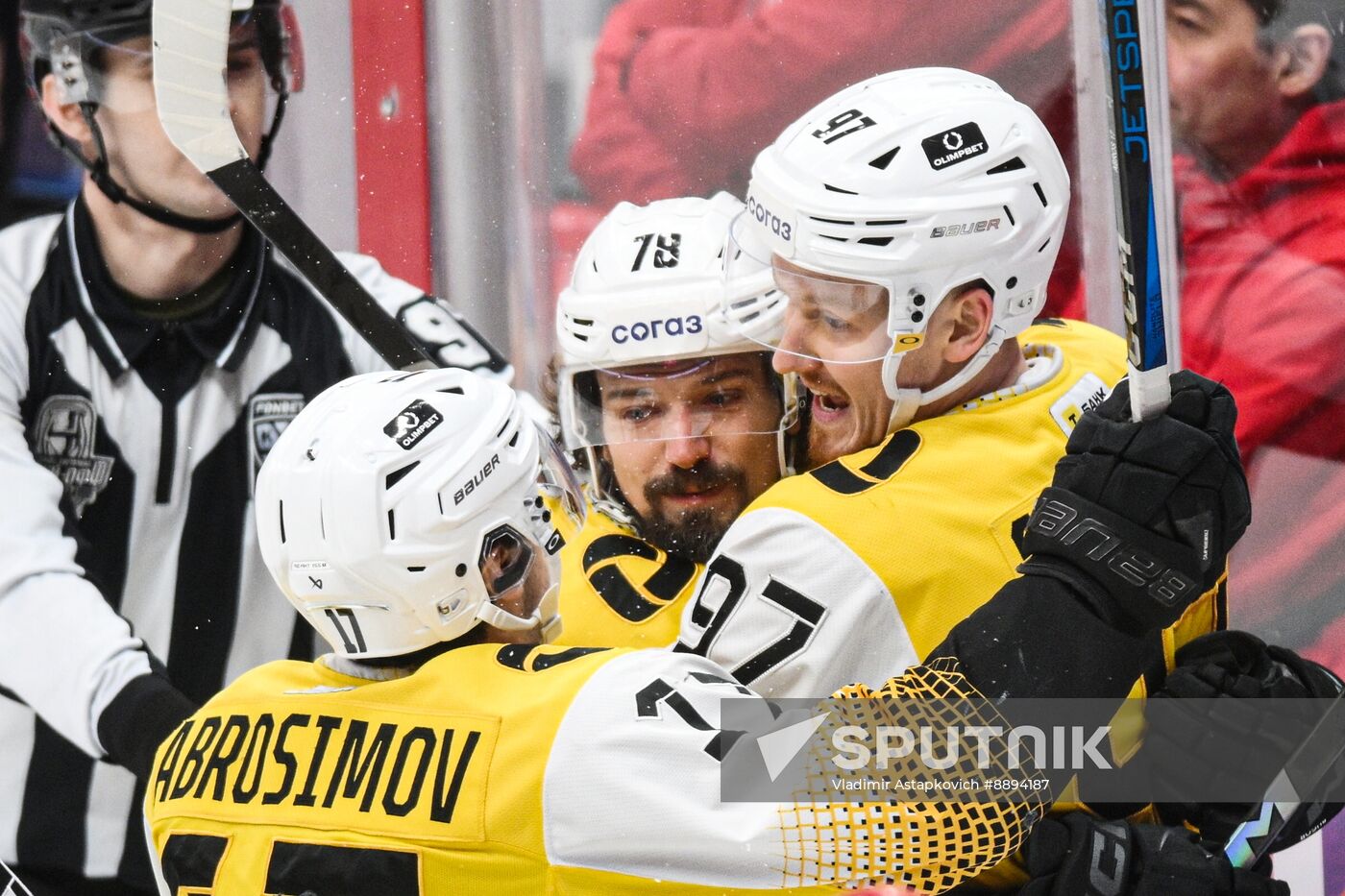 Russia Ice Hockey Kontinental League Spartak - Severstal