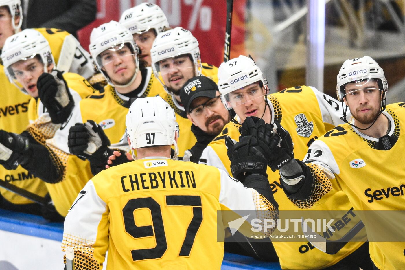 Russia Ice Hockey Kontinental League Spartak - Severstal