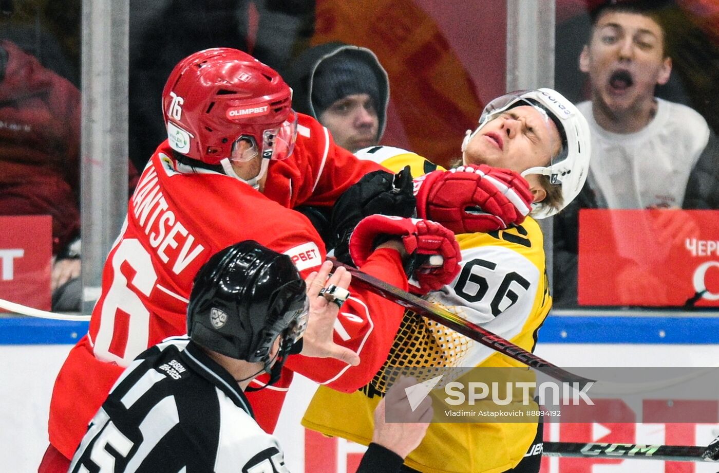Russia Ice Hockey Kontinental League Spartak - Severstal