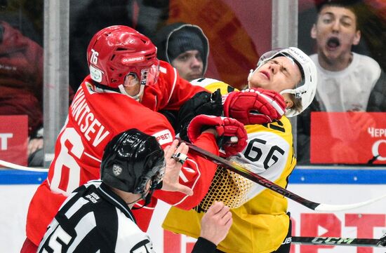 Russia Ice Hockey Kontinental League Spartak - Severstal