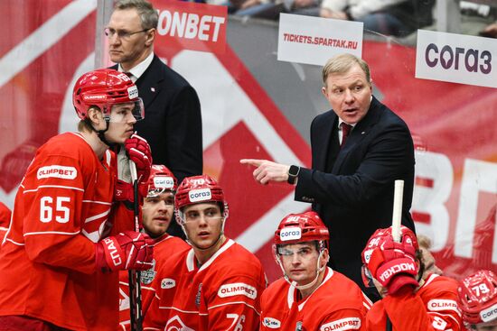 Russia Ice Hockey Kontinental League Spartak - Severstal