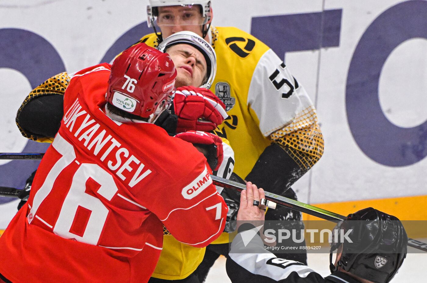 Russia Ice Hockey Kontinental League Spartak - Severstal