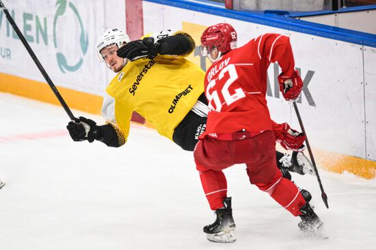 Russia Ice Hockey Kontinental League Spartak - Severstal