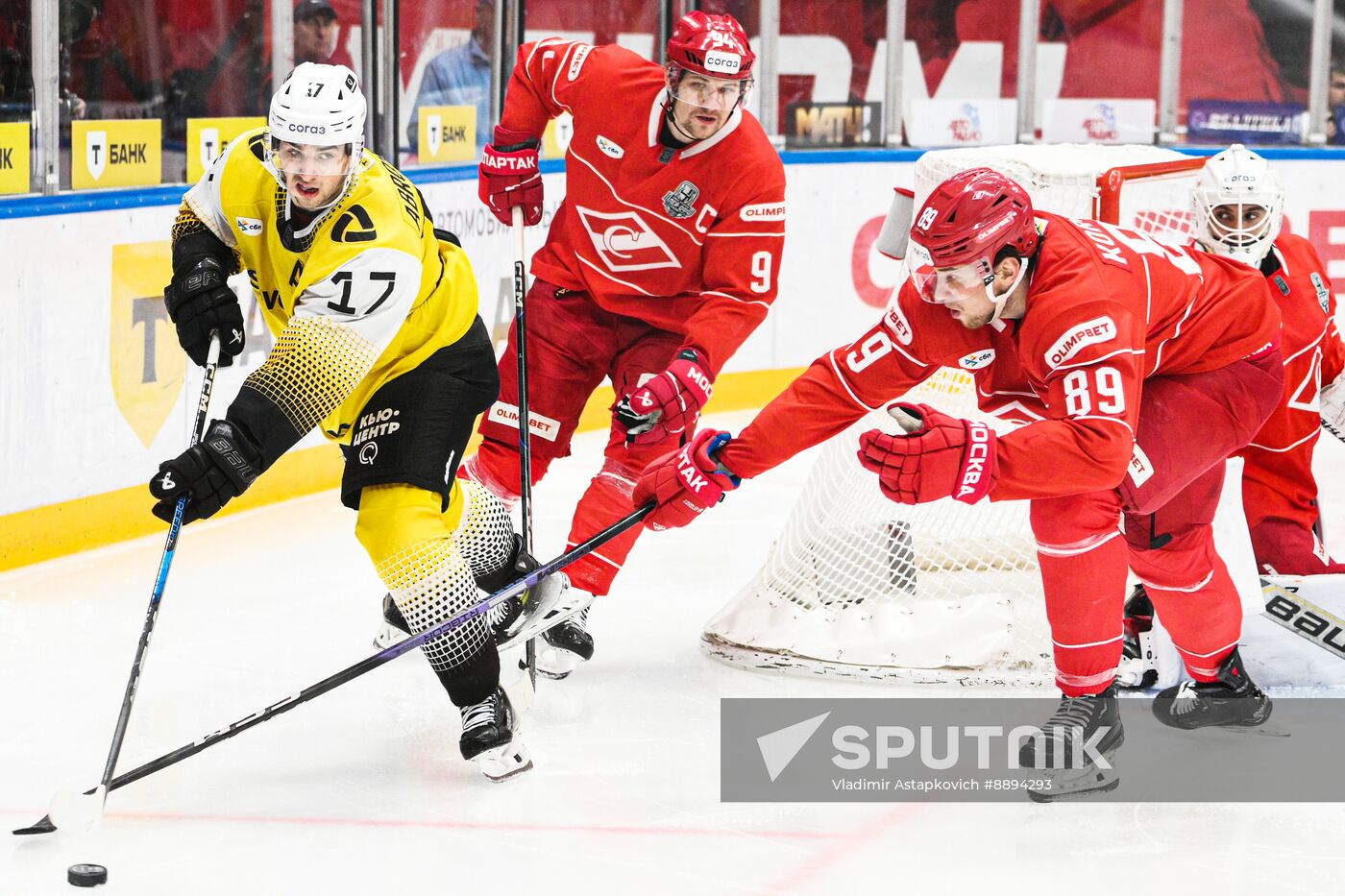 Russia Ice Hockey Kontinental League Spartak - Severstal