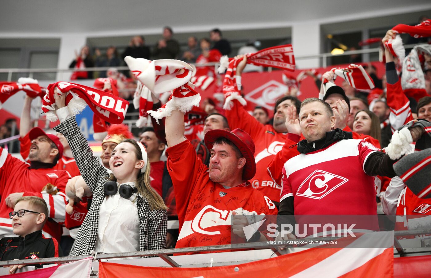 Russia Ice Hockey Kontinental League Spartak - Severstal