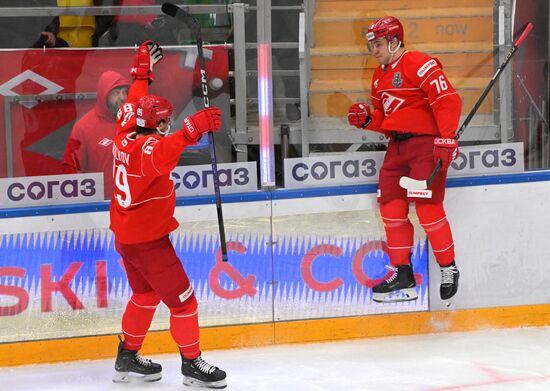 Russia Ice Hockey Kontinental League Spartak - Severstal
