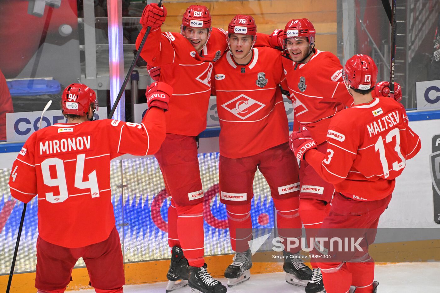 Russia Ice Hockey Kontinental League Spartak - Severstal