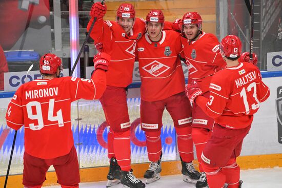 Russia Ice Hockey Kontinental League Spartak - Severstal