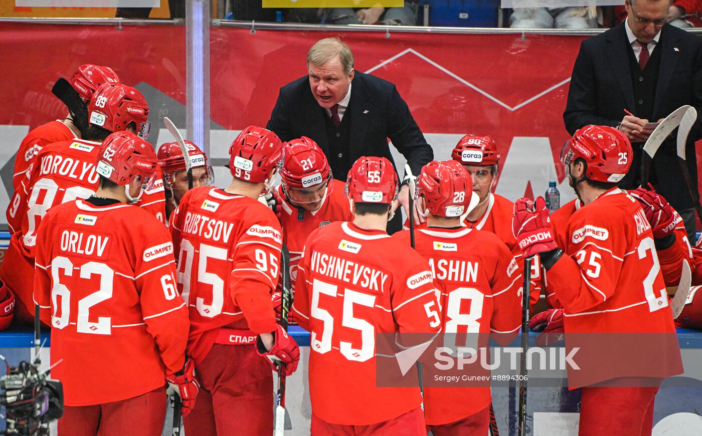 Russia Ice Hockey Kontinental League Spartak - Severstal