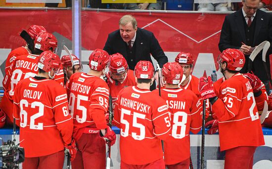 Russia Ice Hockey Kontinental League Spartak - Severstal