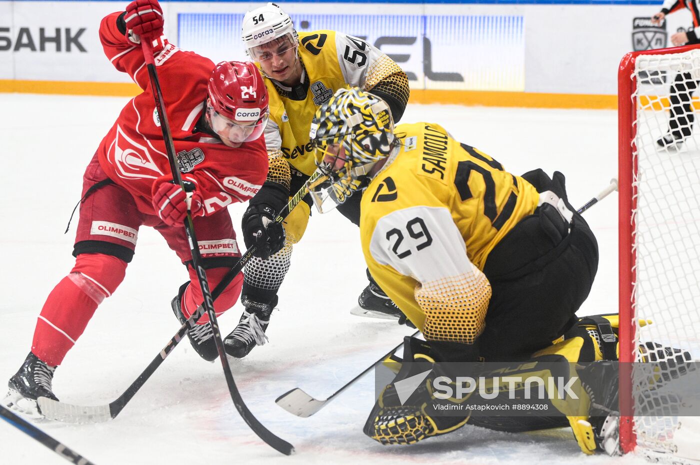 Russia Ice Hockey Kontinental League Spartak - Severstal