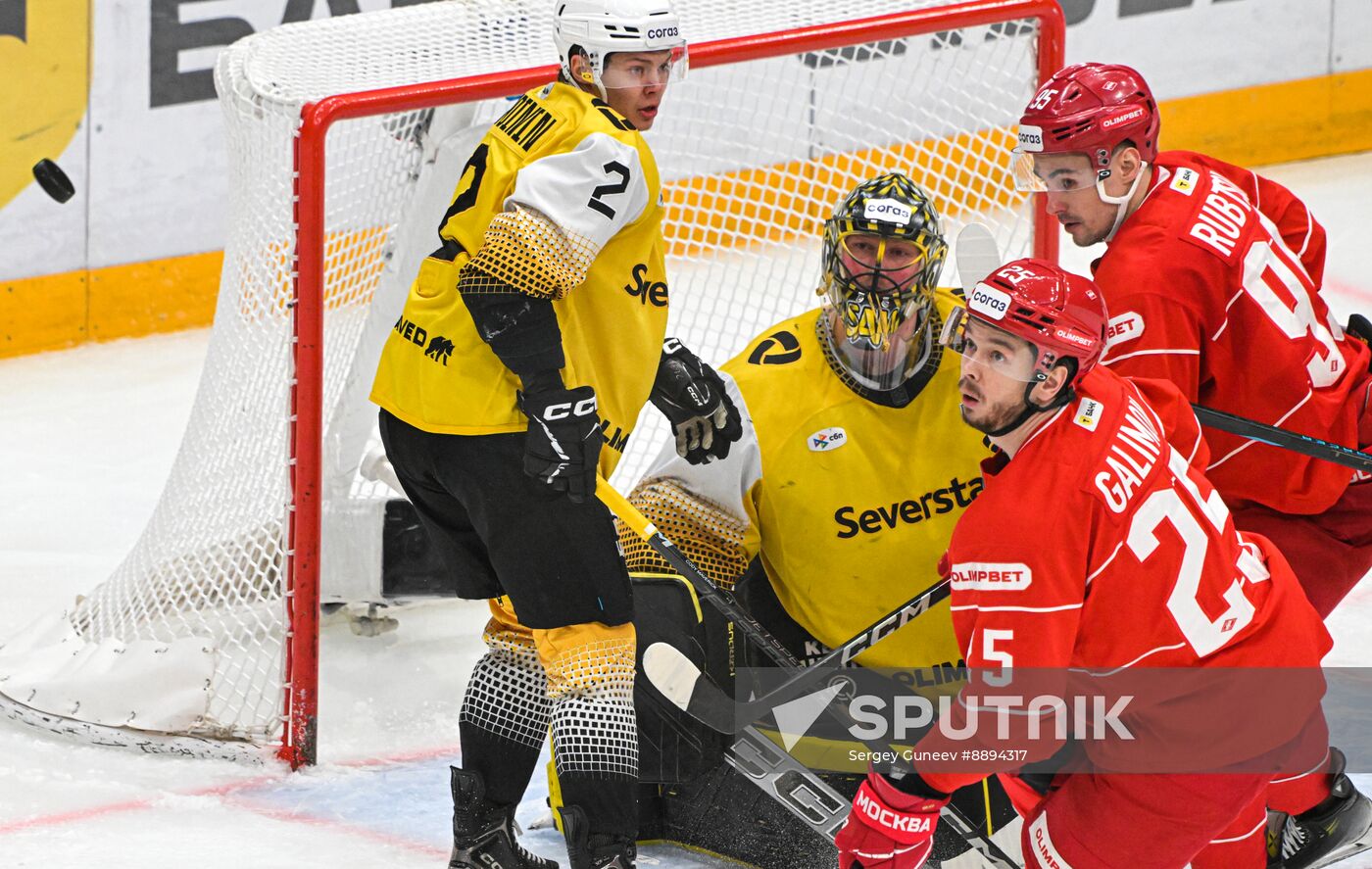 Russia Ice Hockey Kontinental League Spartak - Severstal