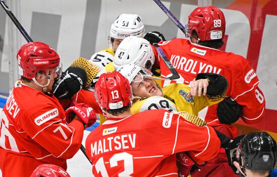 Russia Ice Hockey Kontinental League Spartak - Severstal