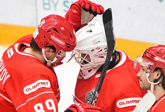 Russia Ice Hockey Kontinental League Spartak - Severstal