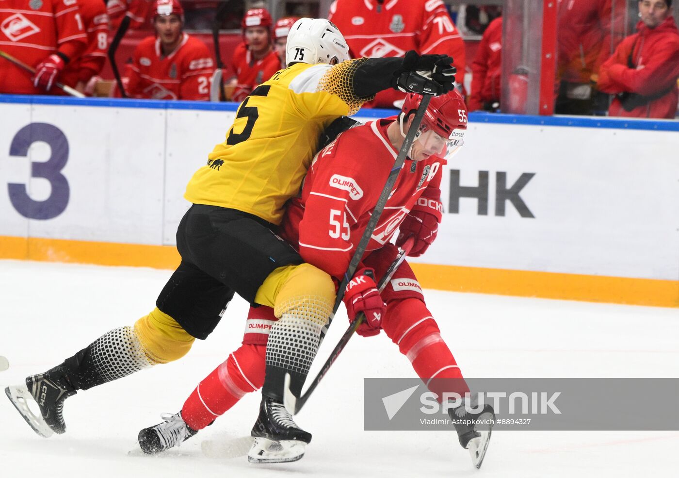 Russia Ice Hockey Kontinental League Spartak - Severstal