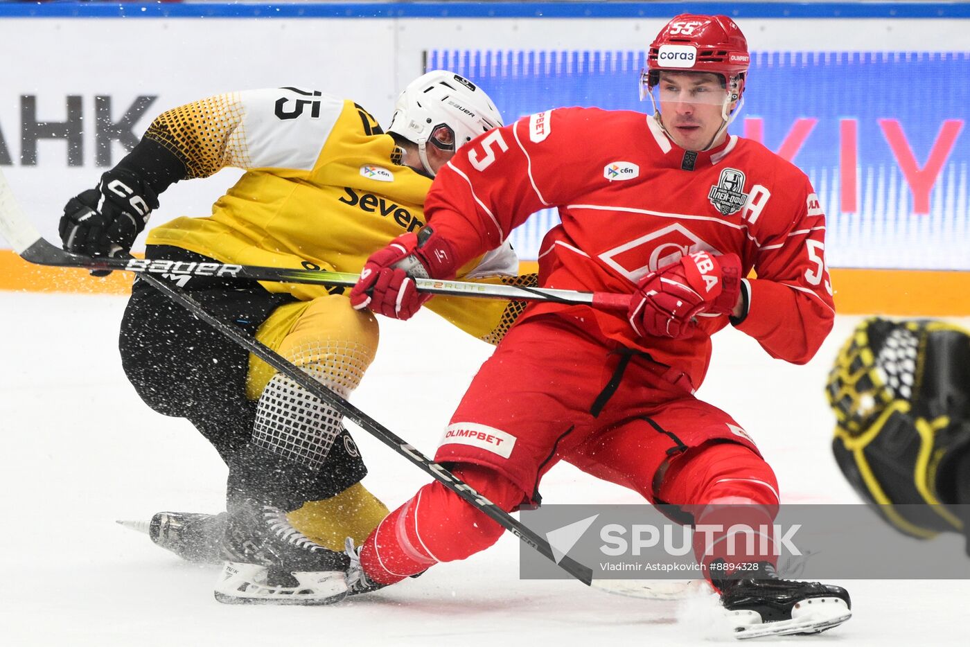 Russia Ice Hockey Kontinental League Spartak - Severstal