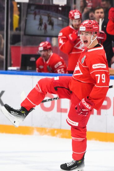 Russia Ice Hockey Kontinental League Spartak - Severstal