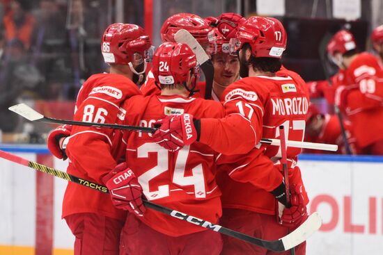 Russia Ice Hockey Kontinental League Spartak - Severstal