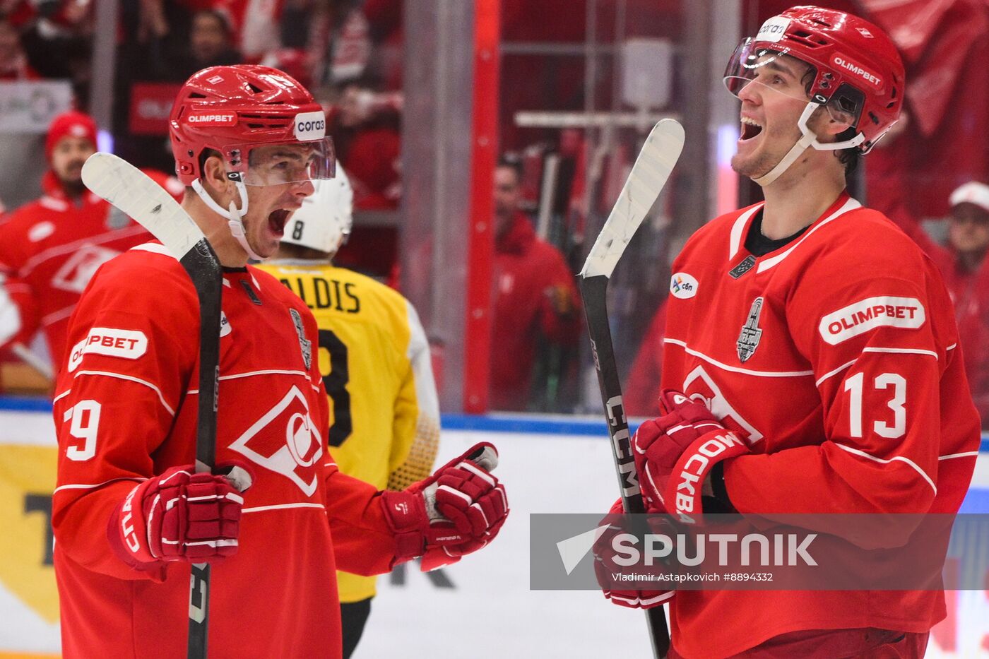 Russia Ice Hockey Kontinental League Spartak - Severstal