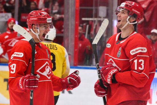 Russia Ice Hockey Kontinental League Spartak - Severstal