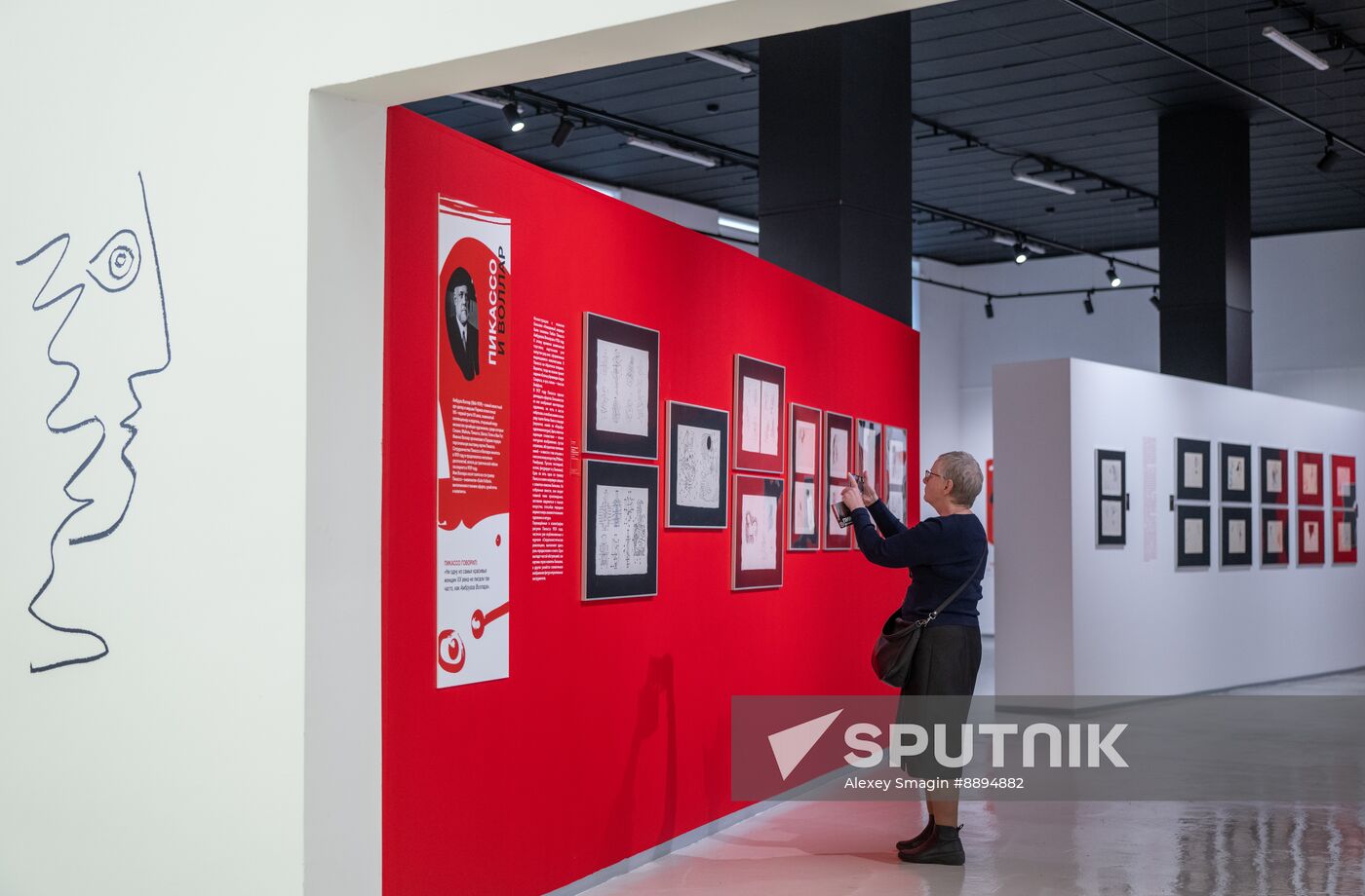 Russia Art Picasso Exhibition