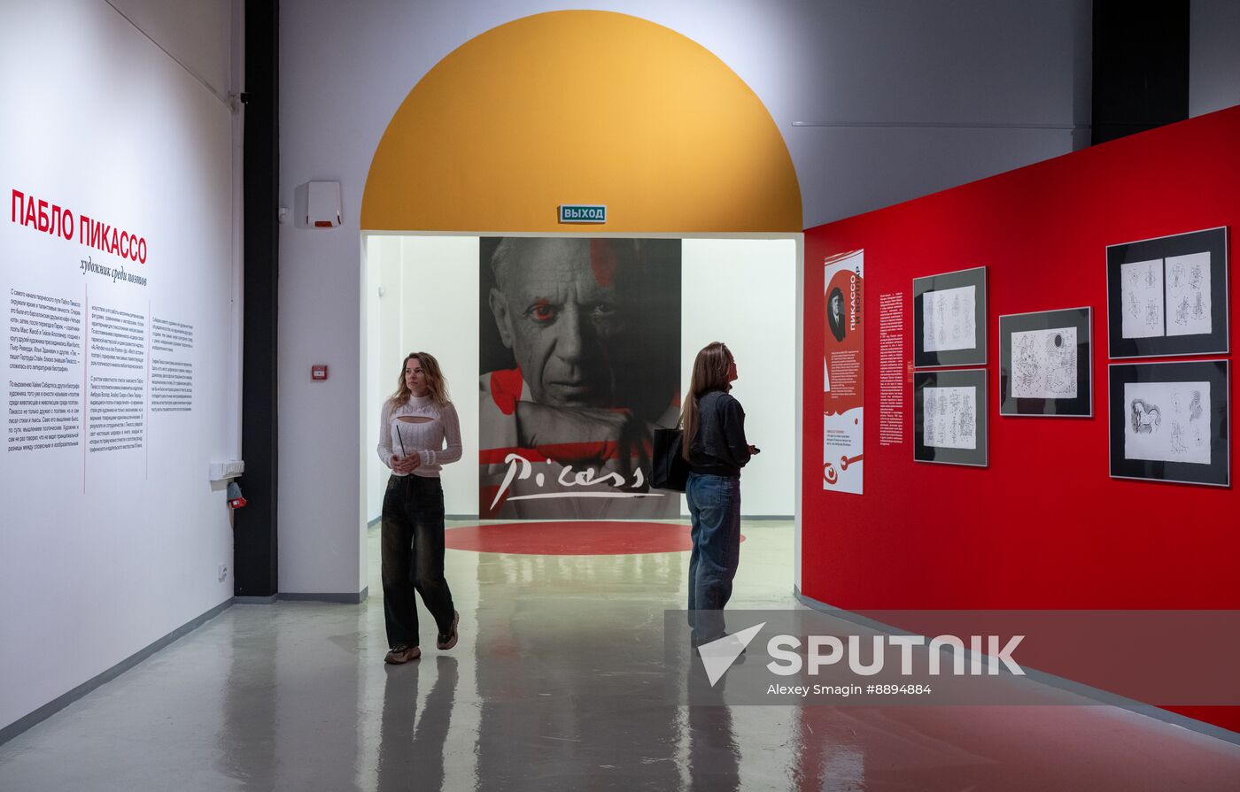 Russia Art Picasso Exhibition