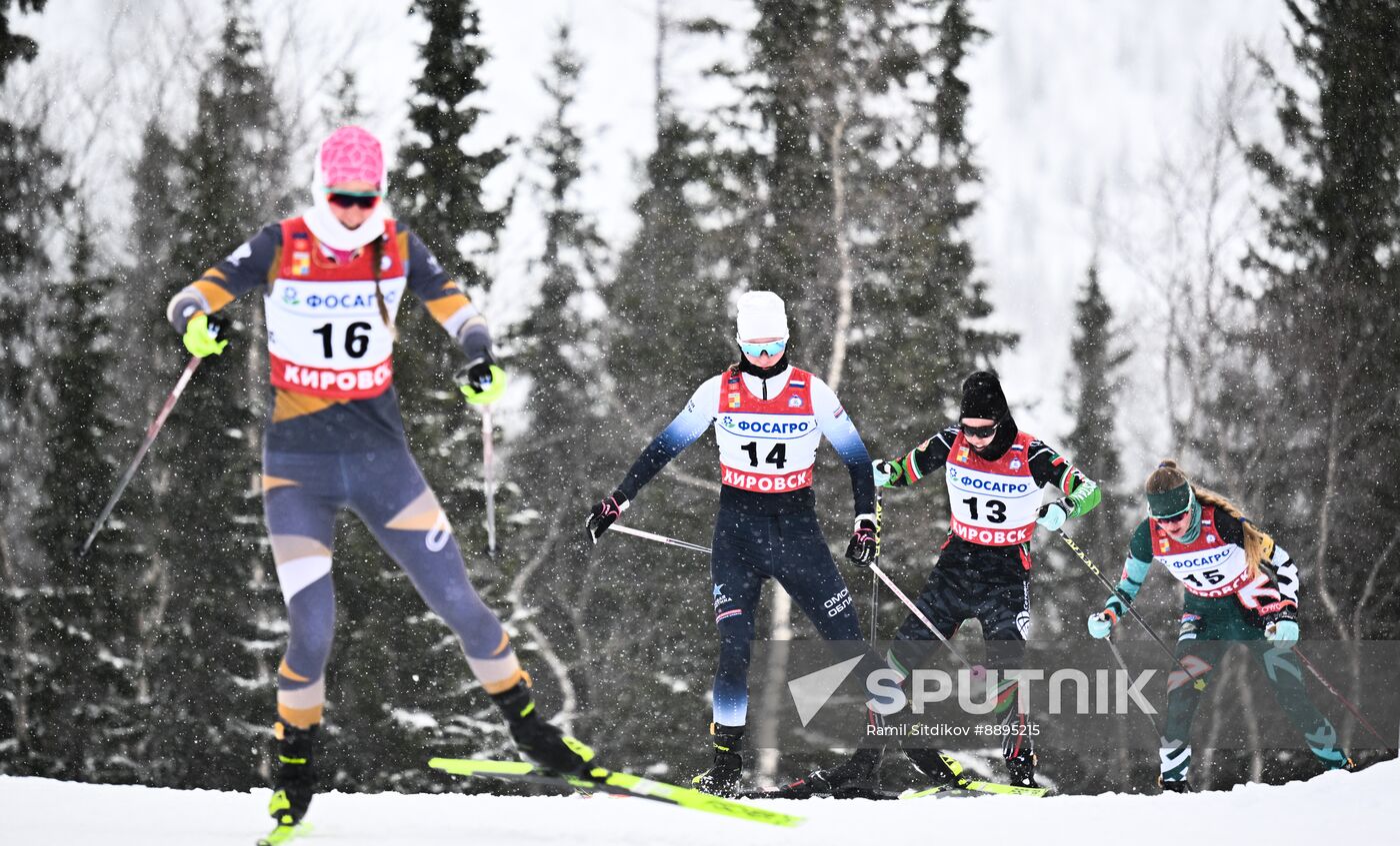 Russia Cross-Country Skiing Cup Women Free