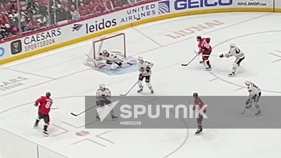 US Russia Ice Hockey Ovechkin NHL Career Goal Record