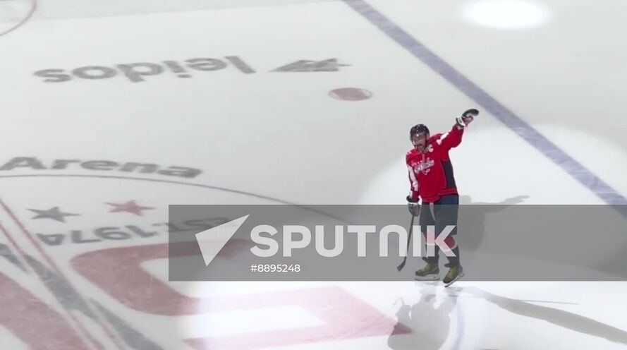 US Russia Ice Hockey Ovechkin NHL Career Goal Record