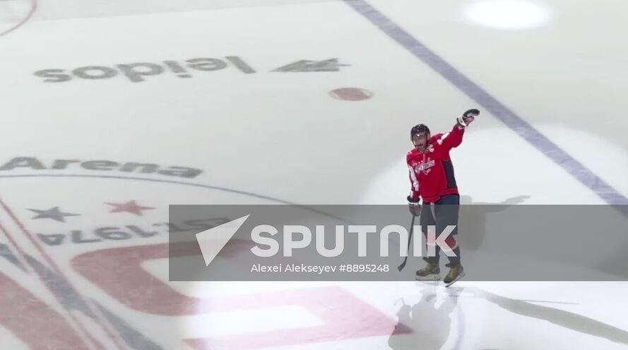 US Russia Ice Hockey Ovechkin NHL Career Goal Record