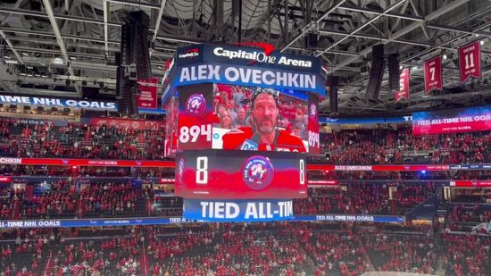 US Russia Ice Hockey Ovechkin NHL Career Goal Record