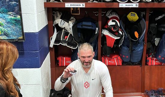 US Russia Ice Hockey Ovechkin NHL Career Goal Record
