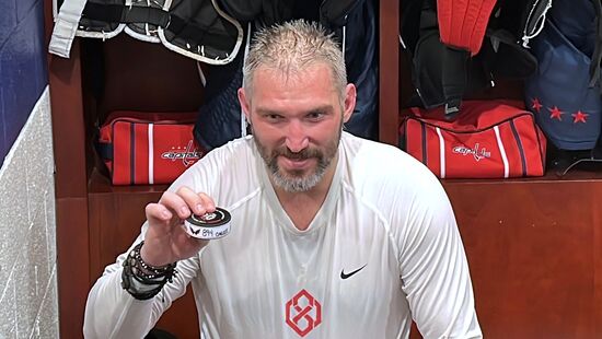 US Russia Ice Hockey Ovechkin NHL Career Goal Record
