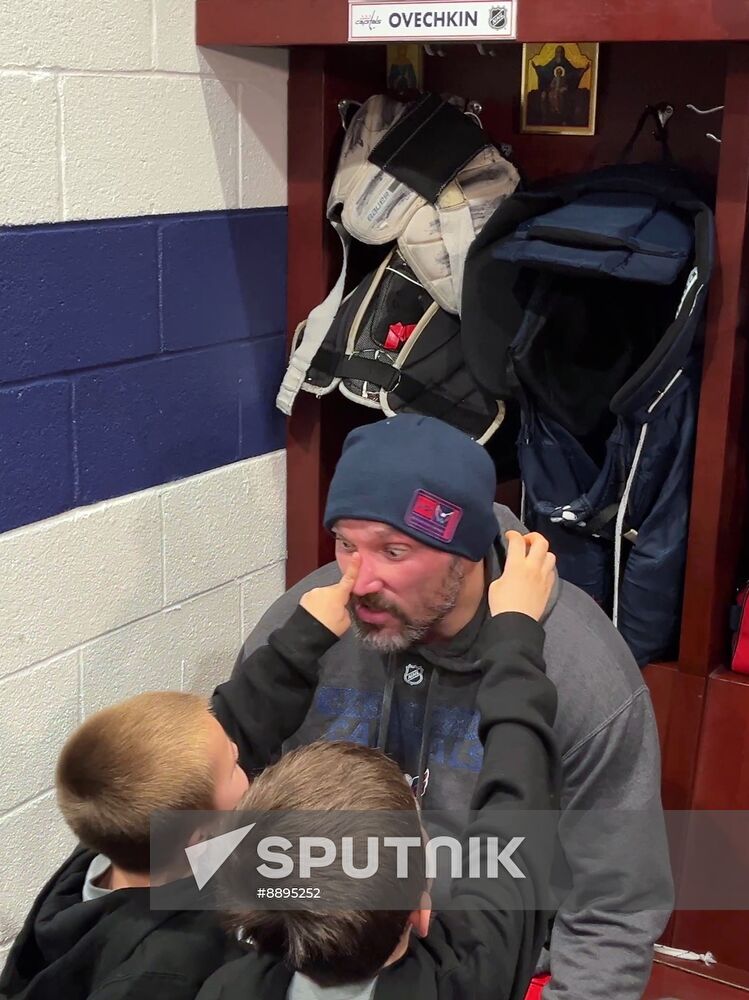 US Russia Ice Hockey Ovechkin NHL Career Goal Record