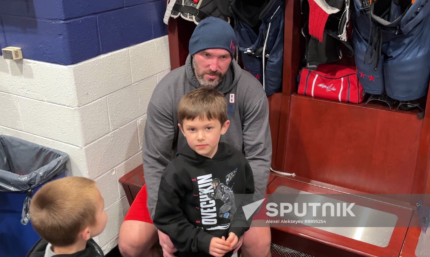 US Russia Ice Hockey Ovechkin NHL Career Goal Record