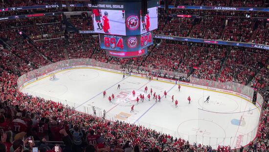 US Russia Ice Hockey Ovechkin NHL Career Goal Record
