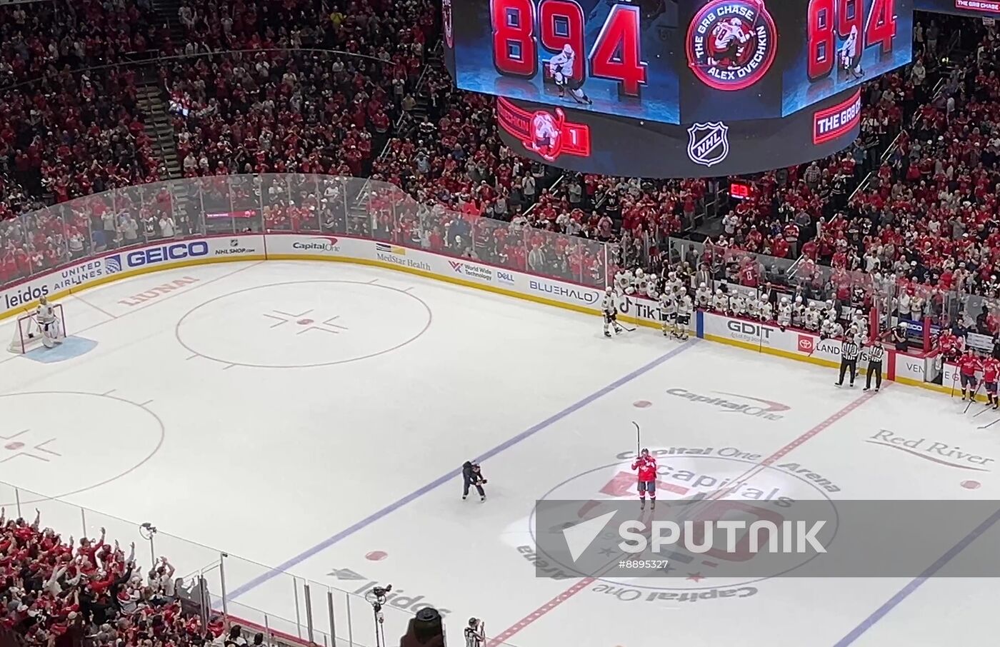 US Russia Ice Hockey Ovechkin NHL Career Goal Record