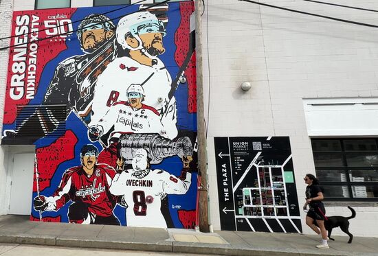 US Russia Ice Hockey Ovechkin NHL Career Goal Record