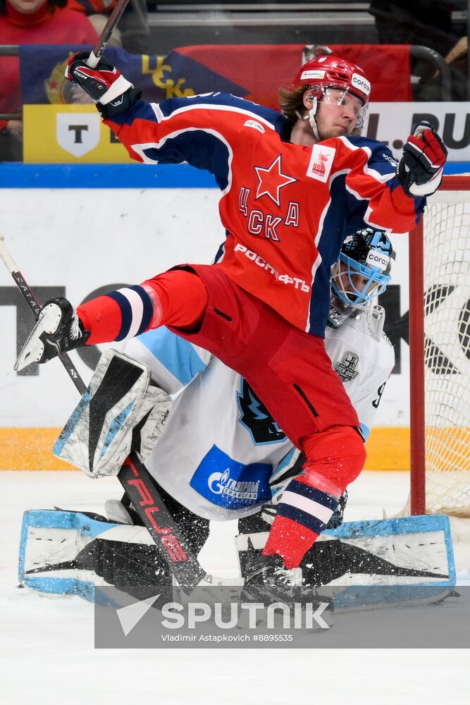 Russia Ice Hockey Kontinental League CSKA - Dinamo