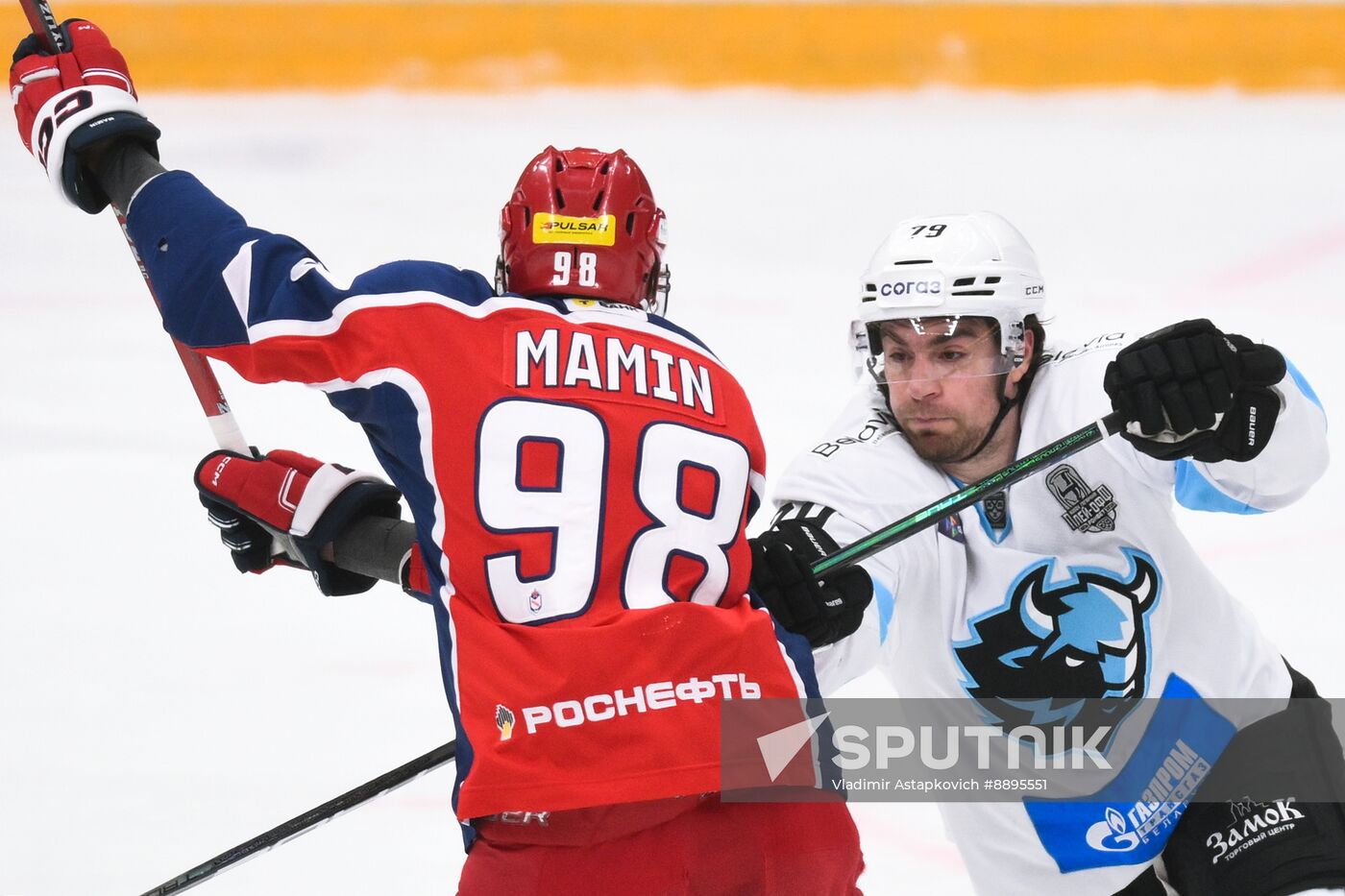 Russia Ice Hockey Kontinental League CSKA - Dinamo