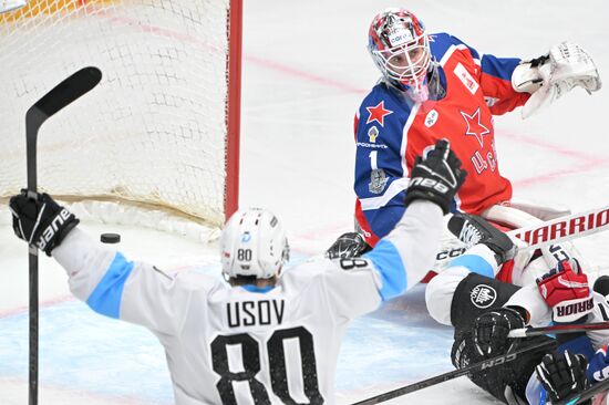 Russia Ice Hockey Kontinental League CSKA - Dinamo