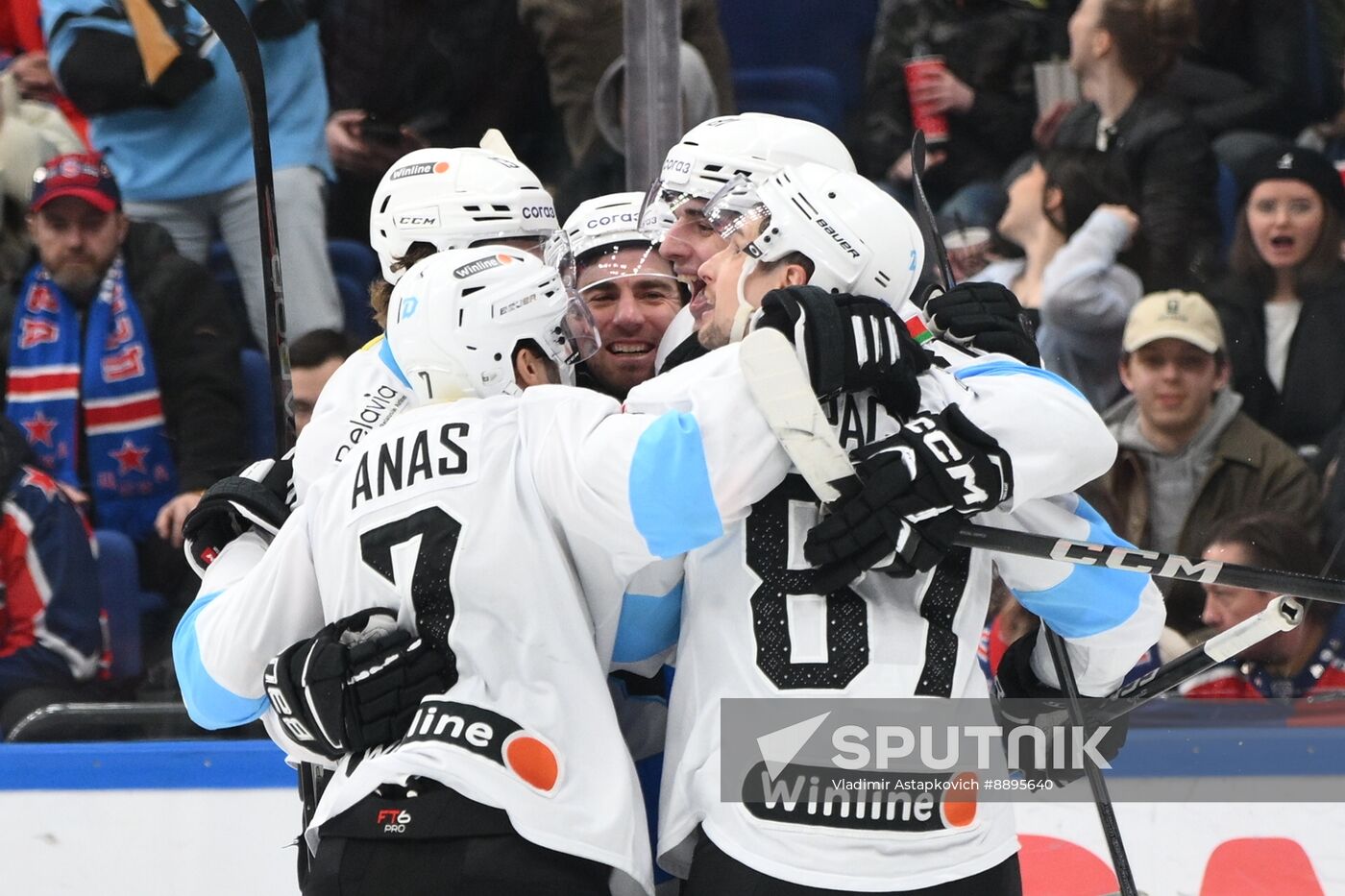 Russia Ice Hockey Kontinental League CSKA - Dinamo