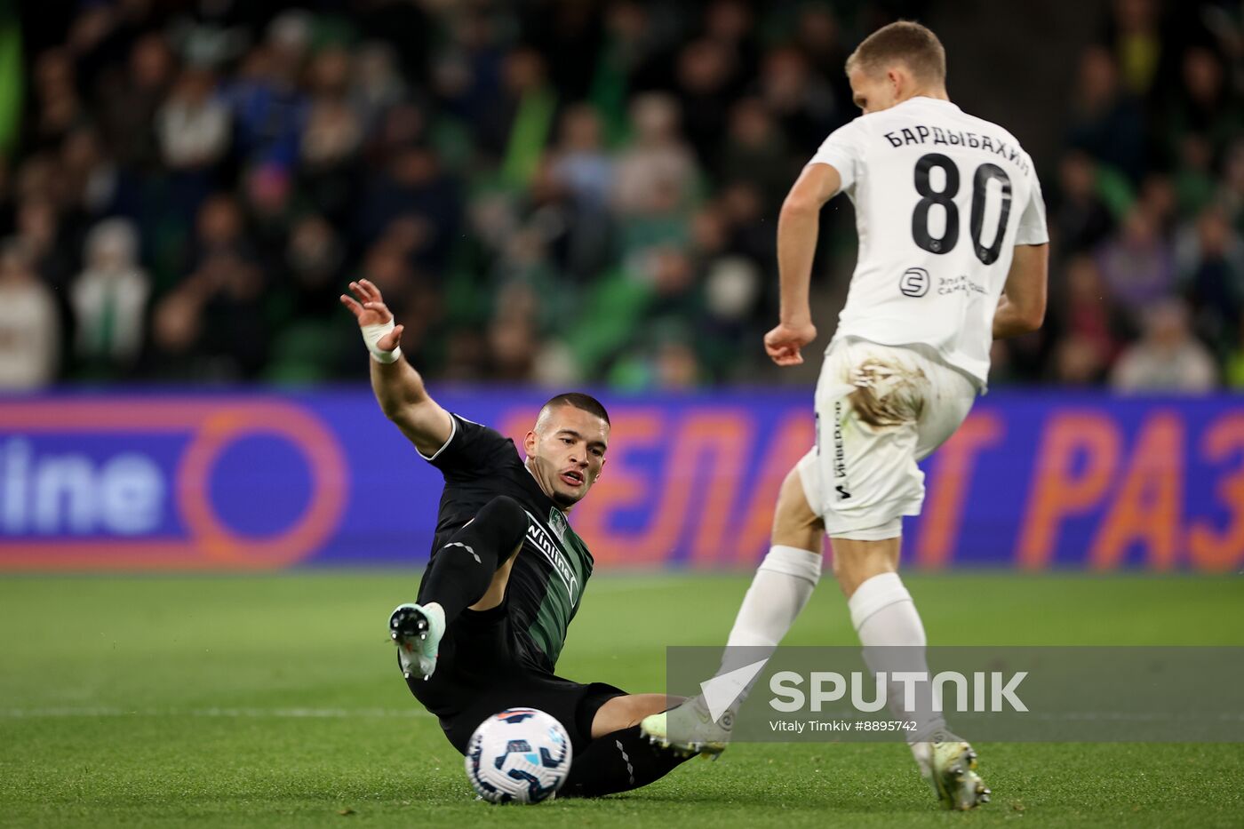 Russia Soccer Premier-League Krasnodar - Akron