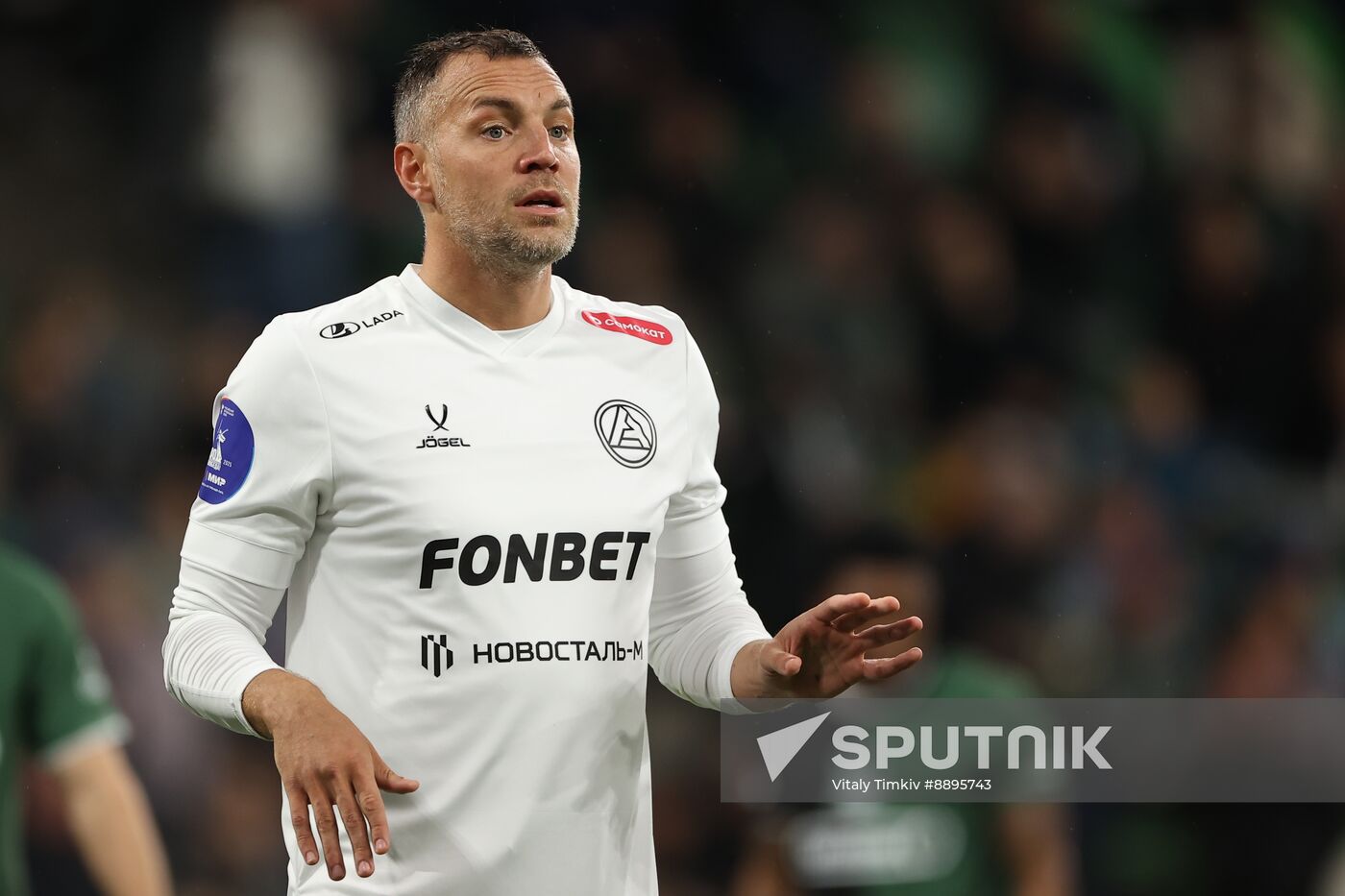 Russia Soccer Premier-League Krasnodar - Akron