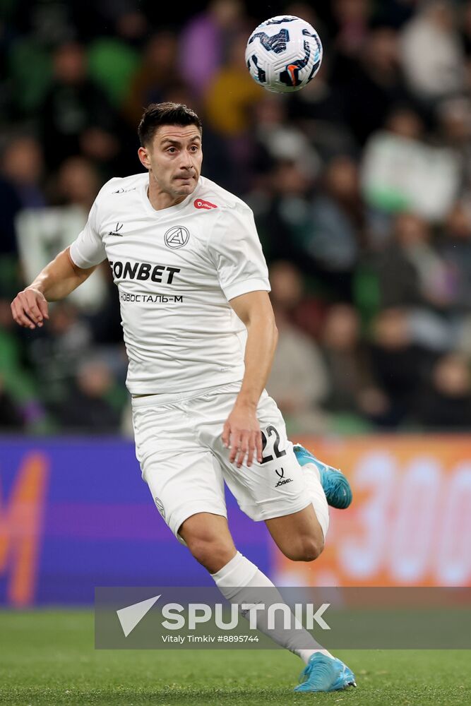 Russia Soccer Premier-League Krasnodar - Akron
