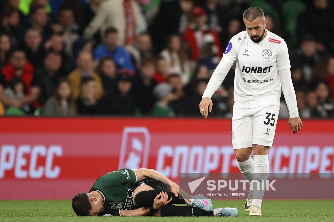 Russia Soccer Premier-League Krasnodar - Akron