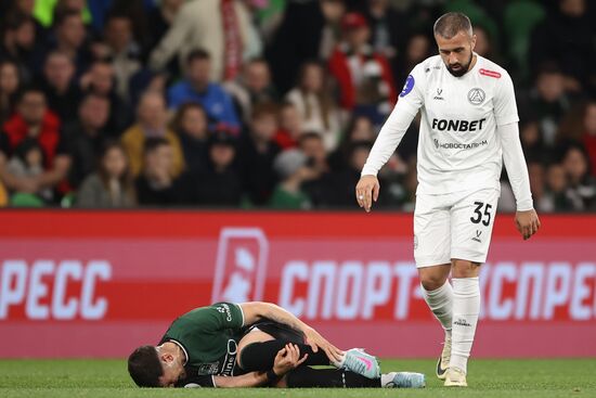 Russia Soccer Premier-League Krasnodar - Akron