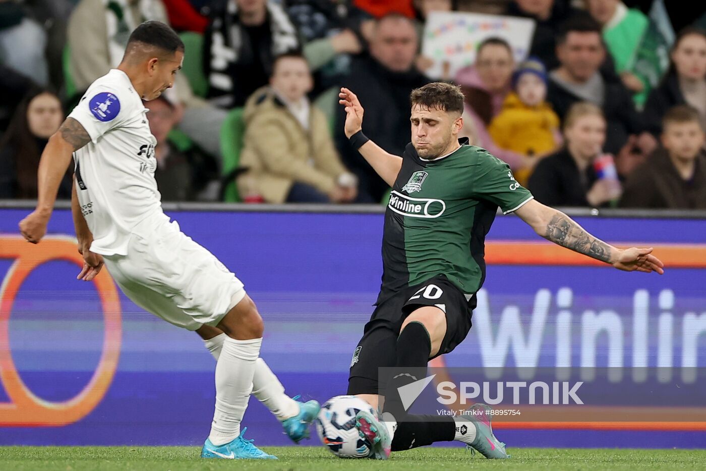 Russia Soccer Premier-League Krasnodar - Akron