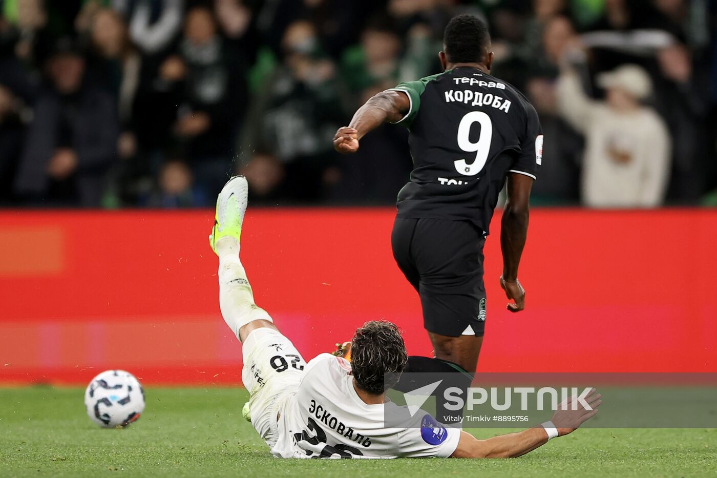 Russia Soccer Premier-League Krasnodar - Akron