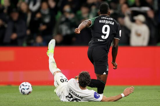 Russia Soccer Premier-League Krasnodar - Akron
